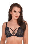 Dámska podprsenka Delia BS0 1208 Black with body - Gaia 70F černá-béžová