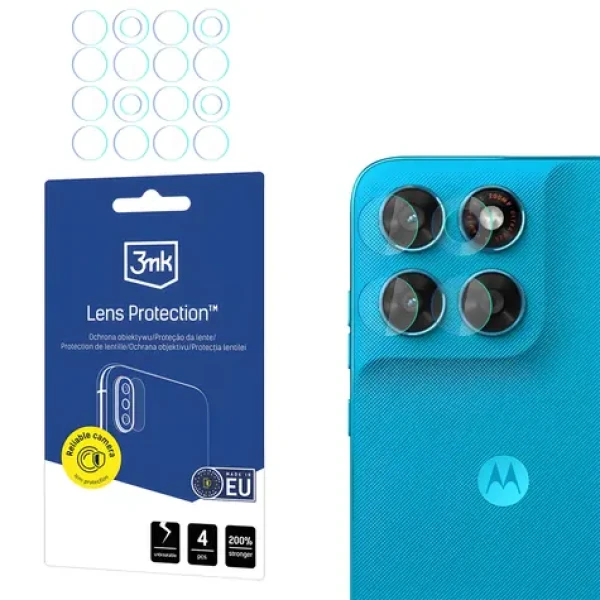 3mk Lens Protection / Sklo na fotoaparát / Motorola Moto G87 / Hybridný