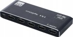 Pawonik SPLITTER HDMI 2.0 1x4 ROZDZIELACZ ULTRA HD UHD 4K HDCP 2.2 HDR10