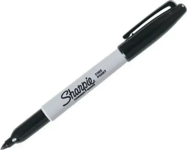 Sharpie Popisovač permanentný čierny / Popisovač permanentný / okrúhly hrot F / 0,9mm / 1ks (1985857)