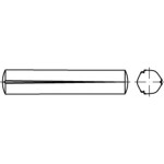 TOOLCRAFT TO-5438322 kužeľový ryhovaný kolík 4 mm ocel 100 ks; TO-5438322
