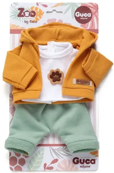 Guca OP988 oblečok pre opičku bábätko REBORN veľkosti 32 cm