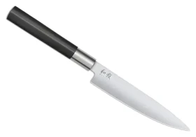 KAI Wasabi Black / Univerzálny nôž / 15 cm (KAI WA6715U)