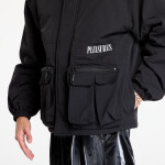 Bunda PLEASURES Run Hooded Jacket Black S