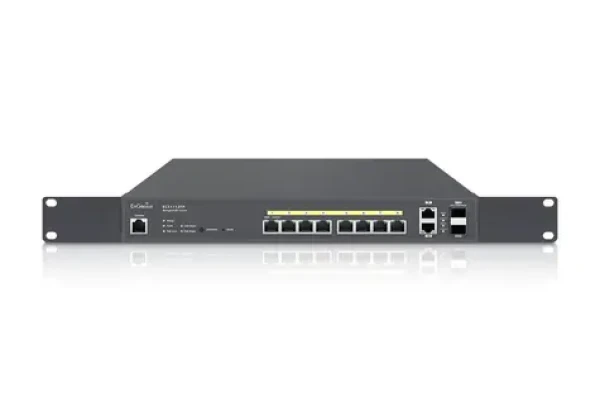 EnGenius ECS1112FP / Switch / 8-portový / Gigabit / PoE+ 130W / cloud managed / L2+ (ECS1112FP)