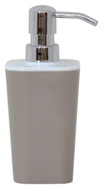 MSV SOFT TOUCH dávkovač mydla šedo-hnedý / plast / 320 ml