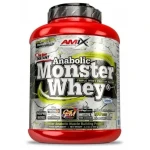 Anabolic Monster Whey - Amix (jahoda banán, 2000 g) (8693-3-2200g-strawberry-banana)