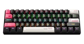 ONIKUMA G55 čierna / Herná klávesnica / drôtová / USB / RGB / 61 kláves / vodeodolná (G55 Black)
