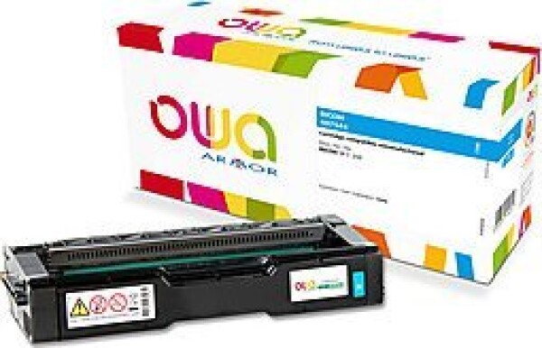 Armor Toner OWA Armor do RICOH Aficio SPC250,407544,1600 str.,Modrá/cyan