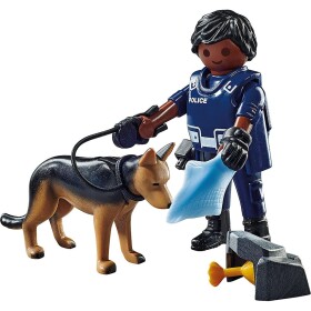 Playmobil® Special PLUS 71162 Policajt so služobným psom