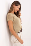 Sveter s krátkym rukávom model 215793 Taliansko Moda universal