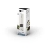 AdHoc i.Mill svetlo šedá / Mlynček na soľ a korenie / USB-C / keramický mechanizmus CeraCut® / výška 17 cm