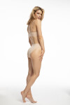Bambusová podprsenka Bralette Beige - Julimex XXL