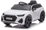 Mamido Elektrické autíčko Audi RS6 biele