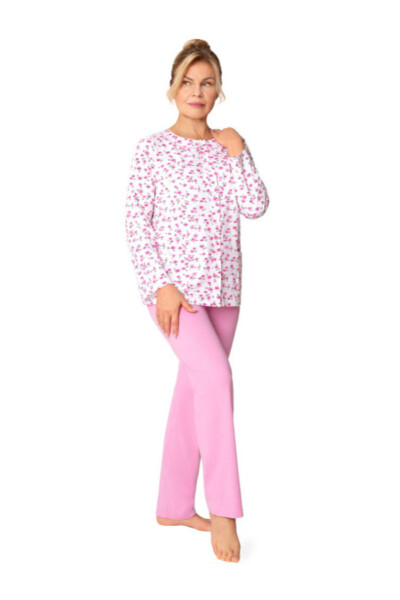 202 DÁMSKE PYŽAMO MARIA tmavě růžová M