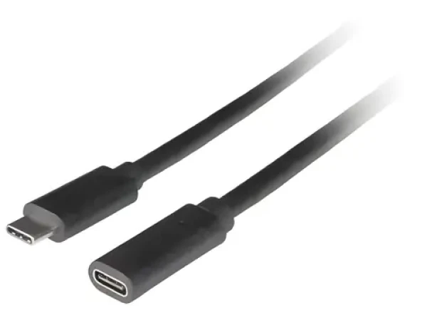 Lanberg CA-USBE-20CC-0005-BK čierna / Kábel USB-C / USB-C (M) - USB-C (M) / 0,5 m (CA-USBE-20CC-0005-BK)