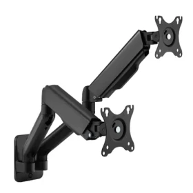 Brateck LDA32-114E / Dvojramenný nástenný držiak pre max. monitor 32' / mechanická pružina (BRLDA32114E)