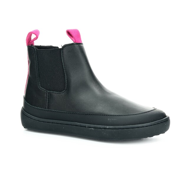 Shapen Victory Mini Black & Pink Leather barefoot zimné topánky 26 EUR