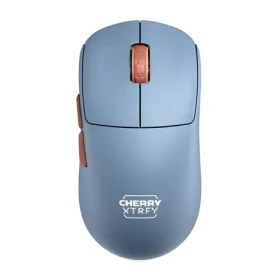 Cherry Xtrfy M68 Wireless svetlo modrá/medená / Bezdrôtová herná myš / optická / 26000 DPI / 4 tlačidlá / 2.4 GHz (CX-M68W-BLUE)