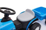 Mamido Detský elektrický traktor Swift s prívesom modrý