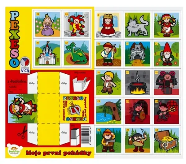 TEDDIES Pexeso Moje prvé rozprávky