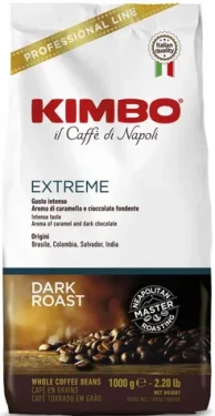 Kimbo Extreme 1 kg / Zrnková káva / 100% Arabica (8002200140052)