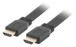 Lanberg CA-HDMI-21CU-0018-BK čierna / Kábel HDMI / 1.8 m / HDMI 2.0 / 18 Gbit/s / ARC (CA-HDMI-21CU-0018-BK)