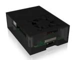 Icy Box IB-RP108 čierna-antracid / Ochranné púzdro pre Raspberry Pi 4 (IB-RP108)