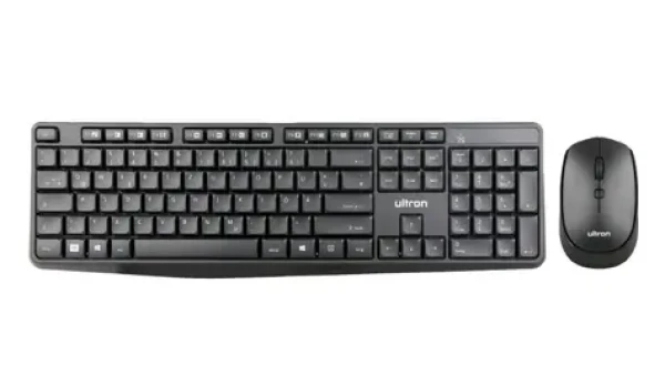 Ultron UMC300 čierna / Bezdrôtová klávesnica + myš / 2.4GHz (4040895008794)