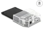 DeLock dokovacia stanica pre 1x 2,5" SATA HDD/SSD / Dokovacia stanica / USB 3.2 Gen 1 / 5 Gbps (63205)