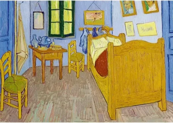 Trefl Puzzle Art Collection: Spálňa v Arles