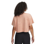 Tričko Under Armour HWT WASH SS Tee Canyon Pink/ Canyon Pink XL