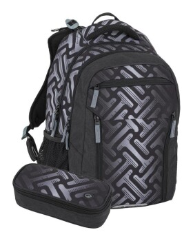 Školský set Bagmaster PORTO 26 A Set Grey