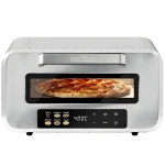 ProfiCook PC-PO 1323 nerezová / Pec na pizzu / 2100W / priemer 31,5 cm / 400 ° C / Dotykový displej (501323)