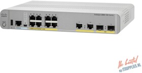 Cisco Cisco Catalyst 2960CX-8PC-L - Switch - managed - 8 x 10/100/1000 (PoE+) + 2 x SFP + 2 x 10/100/1000 - Desktop, an Rack montierbar, an DIN-Schiene montierbar, wandmontierbar - PoE+ (124 W) - wiederhergestellt
