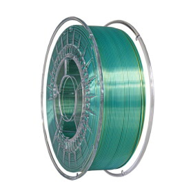 DUAL SILK filament Cold Green-Gold 1,75 mm Devil Design 1 kg