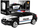 Mamido Mamido Policajné autíčko na diaľkové ovládanie BMW X6 1:24 Farba: