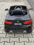 Mamido Elektrické autíčko BMW X6 lakované čierne