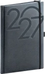 NOTIQUE Týždenný diár AJAX 2027 čierny / 15 × 21 cm