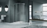 H K - Sprchovací kút štvorcový, SIMPLE GRAPE 90x90, L/P variant, rohový vstup SE-SIMPLEGRAPE90