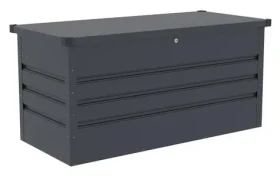 G21 Denver antracitová / Záhradný box / Plechový / Objem 280 l (ZB-G21-350A)