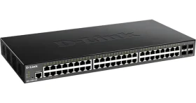 D-Link DGS-1250-52X / 48- Port SMART Managed Gigabit Switch / 4X 10G SFP+
