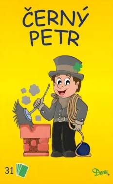 Rappa Karty Čierny Peter Kominár žltá krabička