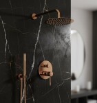REA - Podomietková sprchová sada Lungo Diamond Copper + BOX REA-P5657