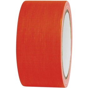 Javisková lepiaca páska TOOLCRAFT 80FL5025OC, 25 mx 50 mm, neónovo oranžová; 80FL5025OC