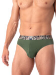 Nohavičky Key MPP 240 A25 Bamboo A'2 M-2XL černo-zelená L
