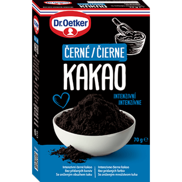 Dr. Oetker Čierne kakao (70 g) DO0101 torta - Dr. Oetker - Dr. Oetker