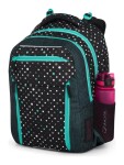 Školský set Bagmaster PORTO 24 A Set Black-Turquoise