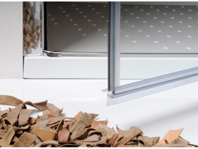 H K - Sprchové dvere PURE 80 jednokrídlové 76-81 x 190, číre sklo PURED180