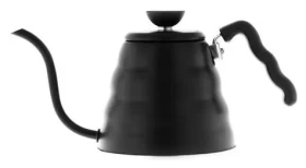 Hario Buono VKB-120-MB čierna / Kanvica na vodu / 1,2 l / nerez / pre indukciu (4977642021563)